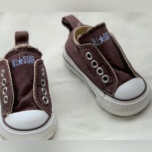 New! Converse Boys Infants' Chuck Taylor All Star Low Top Slip On | 3-6 mos